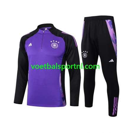 Duitsland Purper Trainings Sweatshirt Pak 2024